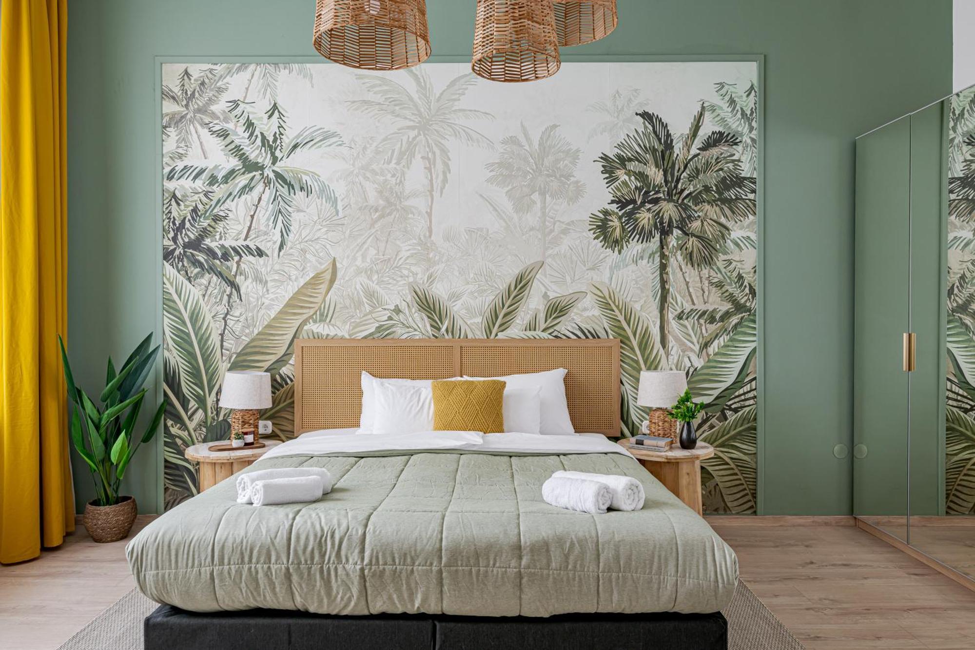 Jungle Aesthetics Downtown Apartman Aircon And Garage Parking بودابست المظهر الخارجي الصورة