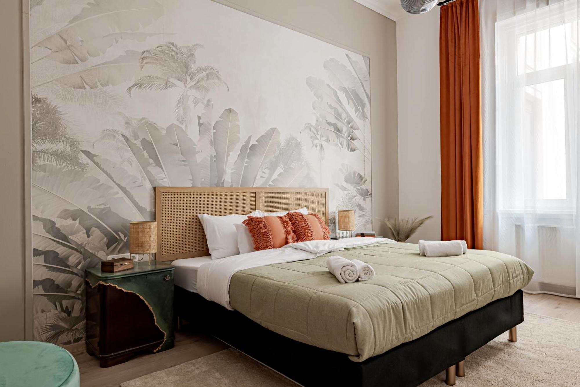 Jungle Aesthetics Downtown Apartman Aircon And Garage Parking بودابست المظهر الخارجي الصورة