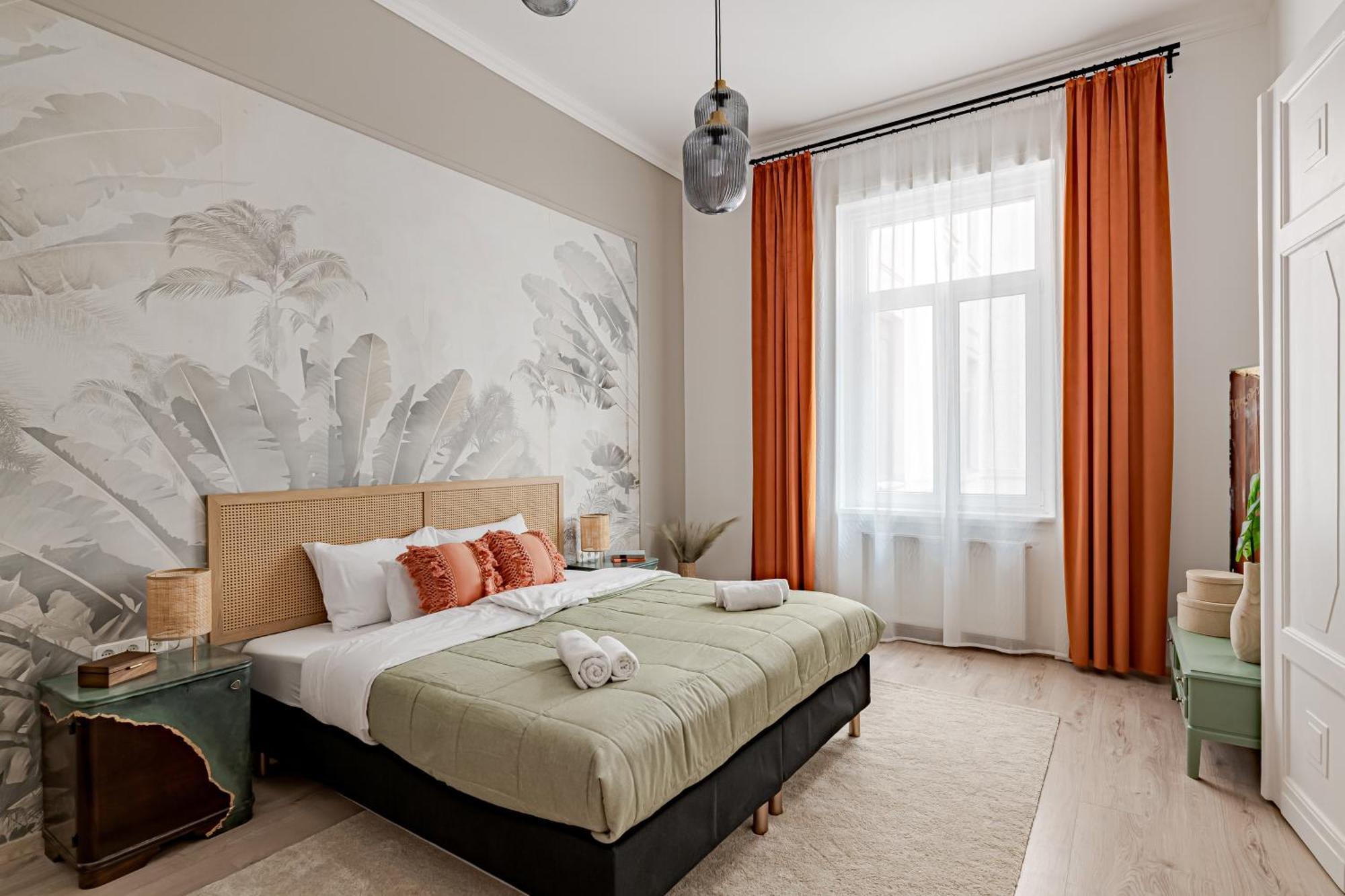 Jungle Aesthetics Downtown Apartman Aircon And Garage Parking بودابست المظهر الخارجي الصورة