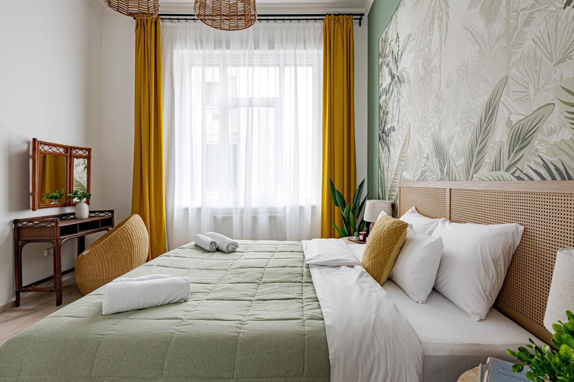 Jungle Aesthetics Downtown Apartman Aircon And Garage Parking بودابست المظهر الخارجي الصورة