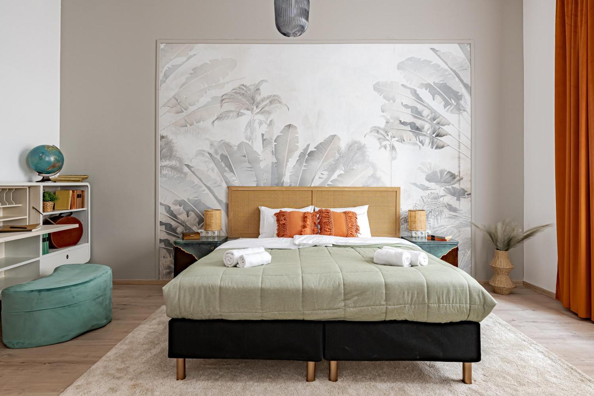 Jungle Aesthetics Downtown Apartman Aircon And Garage Parking بودابست المظهر الخارجي الصورة